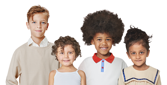 Group of Smiling Kids